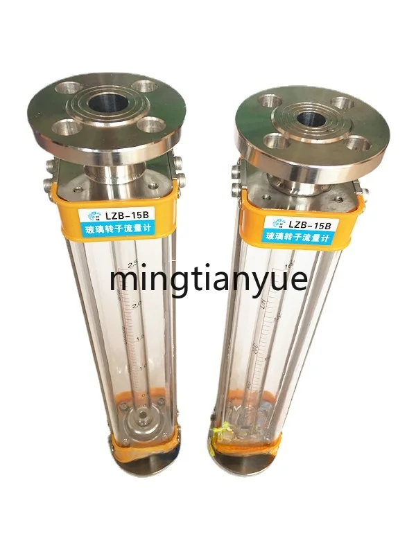 

LZB-25B Stainless Steel 304 Anti-Corrosion Glass Rotameter LZB-15B/40b/50b Gas Liquid