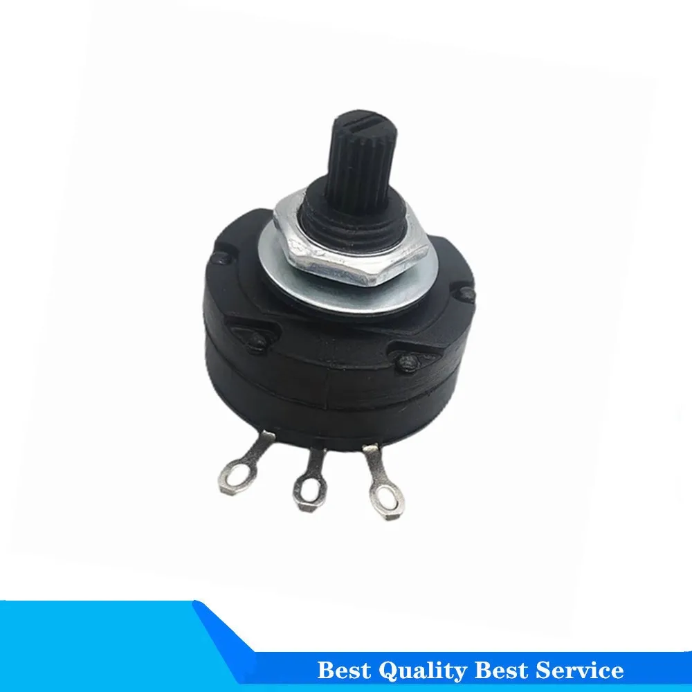 5PCS  RVS28P Potentiometer switch RVS28 B102 B103 B104 B222 B203 B223 B224 B333 B471 B472 B474 B502 B564 2W