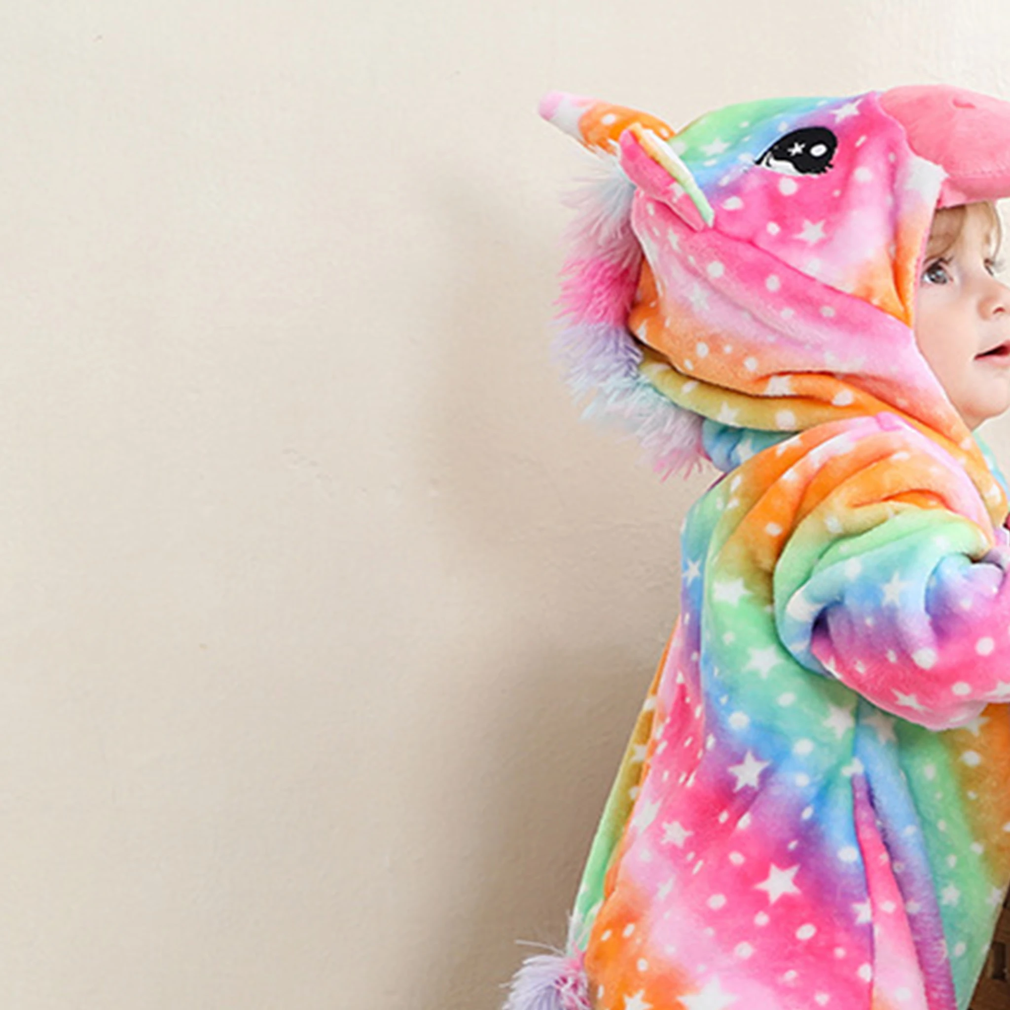 2026 Unicorn Baby Rompers kids Cartoon Animal Pajamas Cotton Boys Girls Children Jumpsuit winter Outfits Infant Clothes