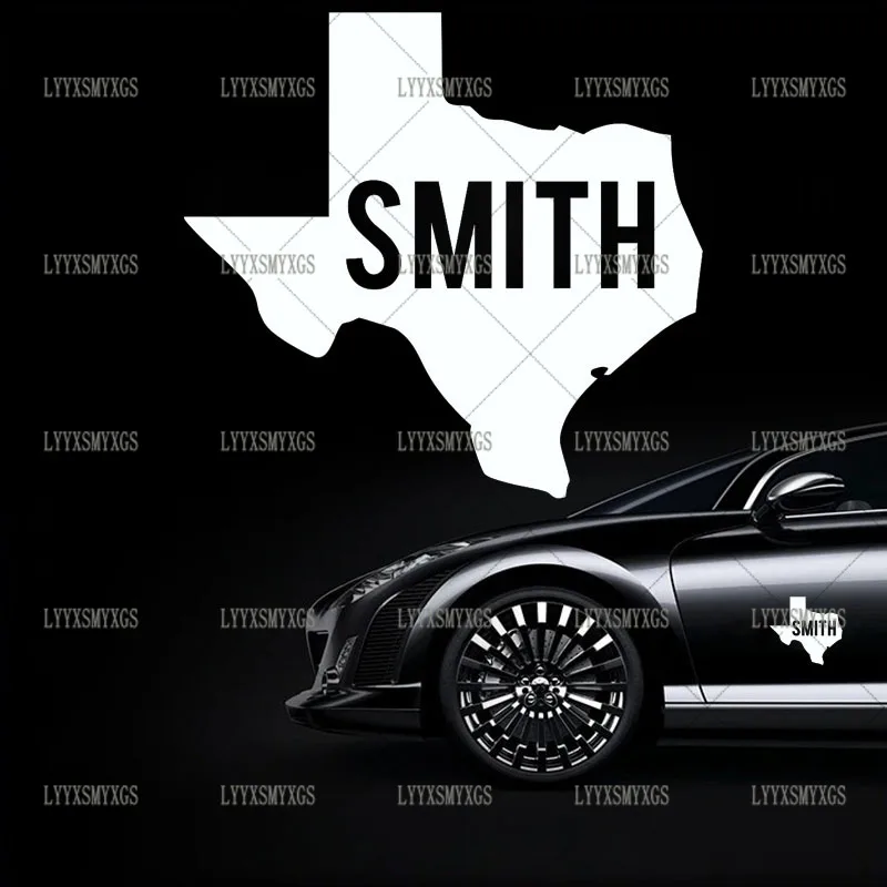 

Self-Adhesive Custom TEXAS State Car Stickers Waterproof Sunscreen Vinyl Decal PVC wholesale Car Accessories