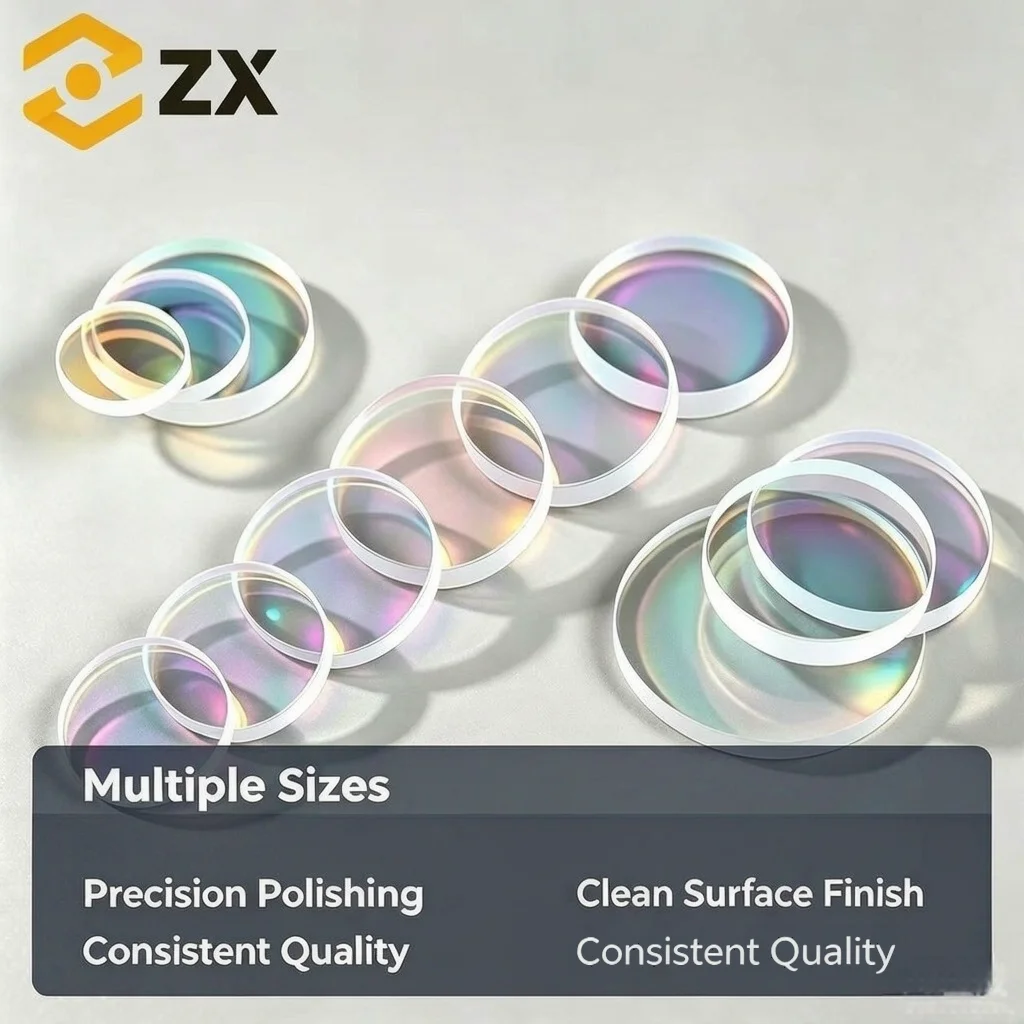 2 PCS Quartz Protective Lens for Raytools Fiber Laser Cutting Head D30-D40 1000W-30000W Anti-Splash Protective Window Spare Part