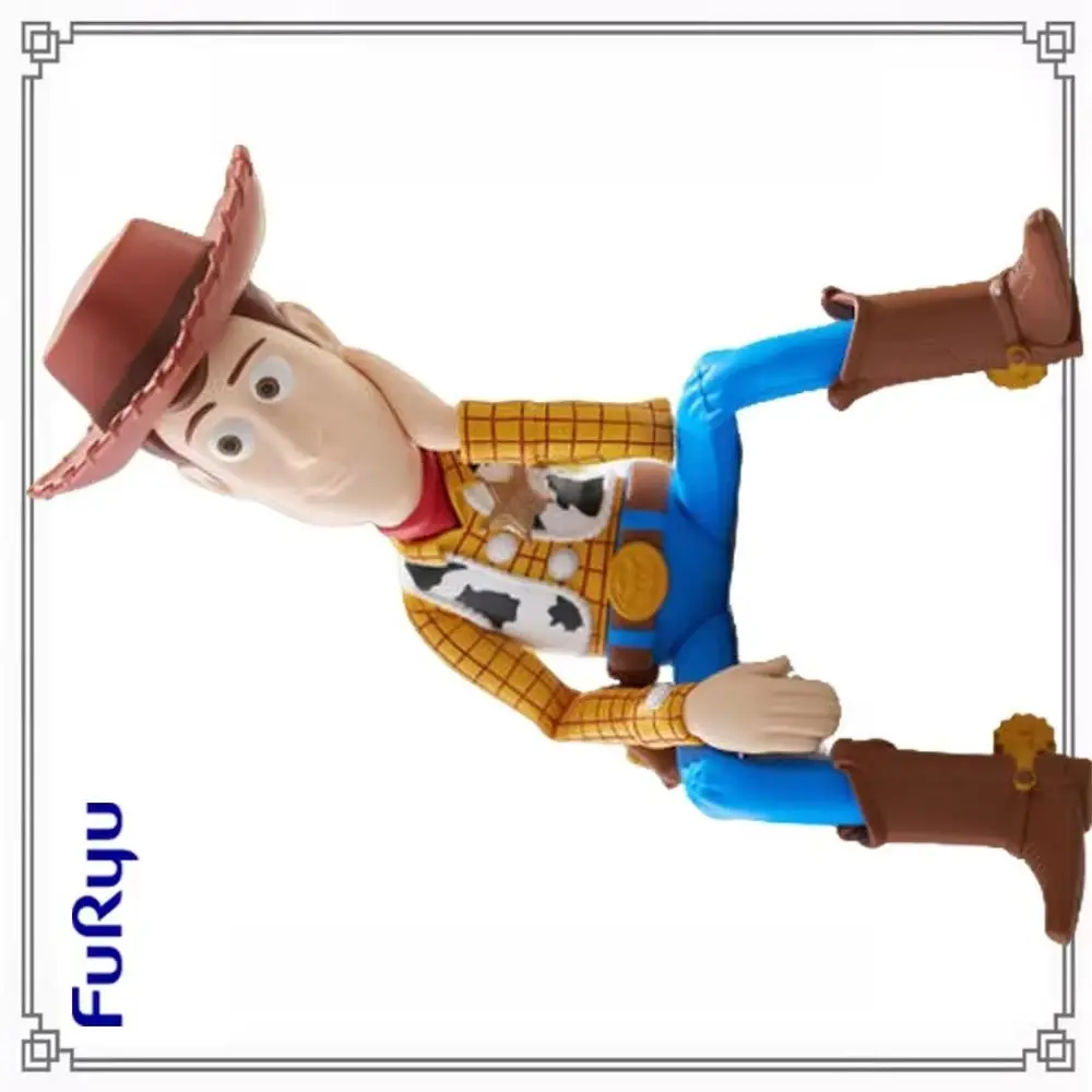 100% in Stock Original FuRyu Noodle Stopper Figure Toy Story Woody Model Decoration Garage Kit Anime Figure Birthday Gift