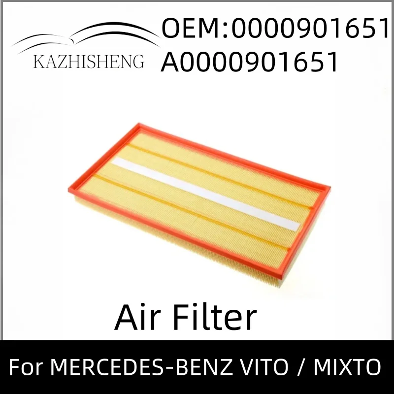 0000901651 Filtro de aire A 0000901651 Para MERCEDES-BENZ VITO / Caja MIXTO VITO Bus VIANO W639