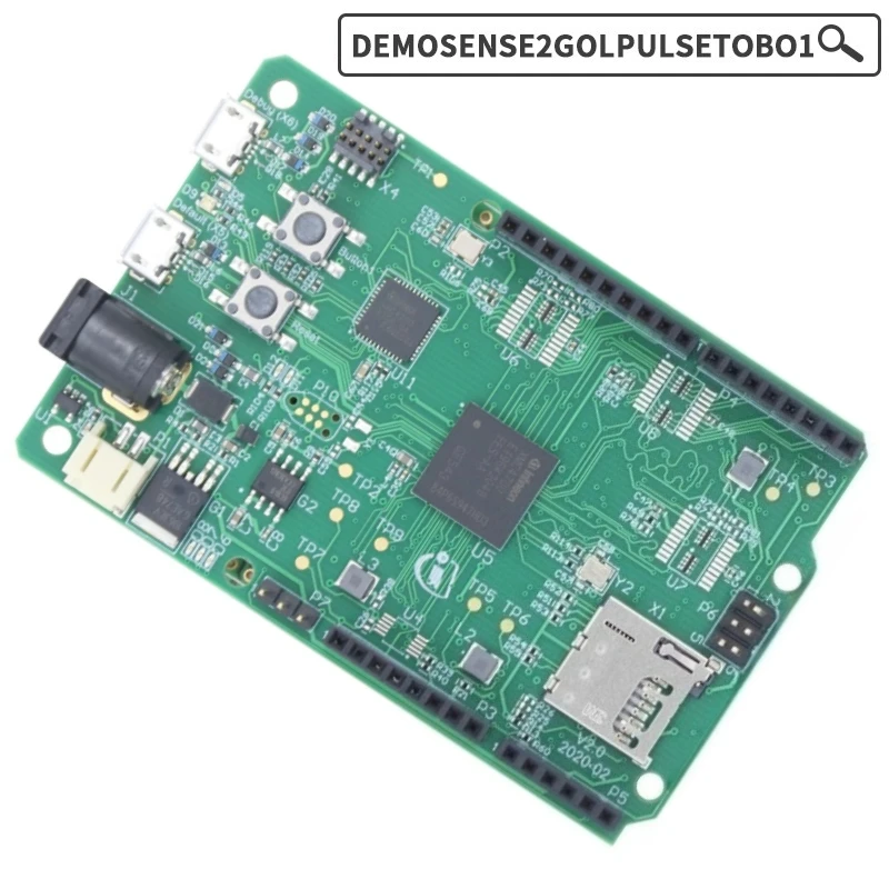 VoltSDEMOSENSE2GOLPULSETOBO1 24GHz Millimeter Wave Sensor Module BGT24LTR11 Professional For Security Monitoring