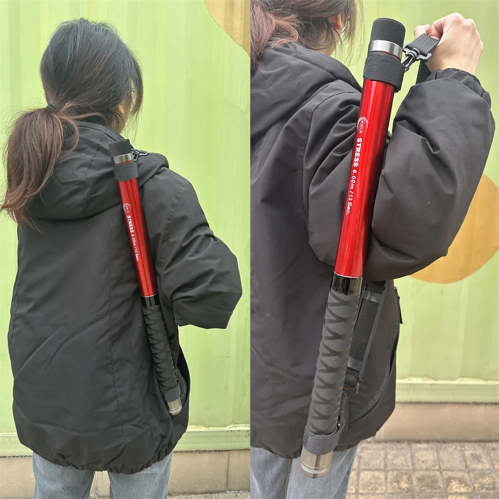 Marke MBLN, 6 m/236 Zoll Teleskop-Felsnetz, faltbar bis 58 cm, mehrschichtige Kohlefaser, korrosionsbeständig, leicht – Detail 9