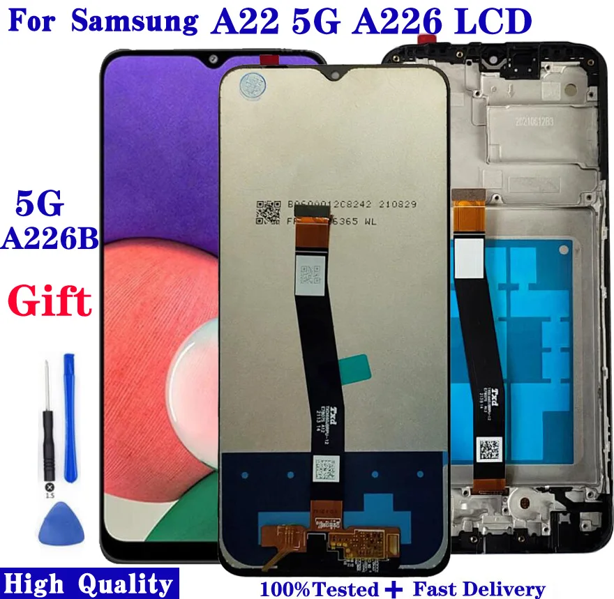 استبدال شاشة LCD لجهاز Samsung A22 5G (موديل A226B: دليل شامل للمستخدمين