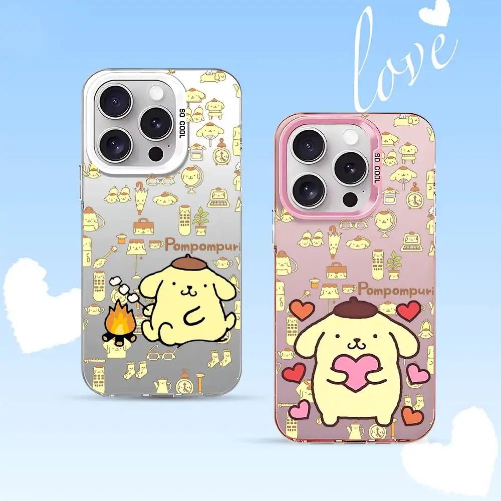 

Funda De Telefono Pom Pom Purin Lovely Phone Case For IPhone 17 16 15 11 12 13 14 Pro Max 16 Plus 12 Mini 7 8 XR XS 15Pro MAX Co