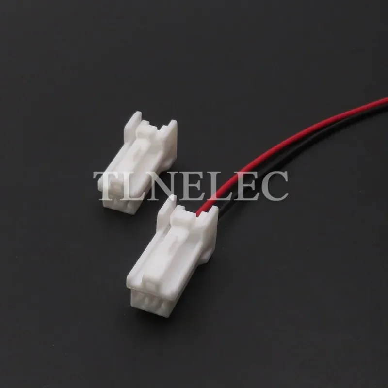 2 Pin Way Automotive Electrical Plug Car Wiring Harness Connector With Wires Auto Light Socket 7123-8326
