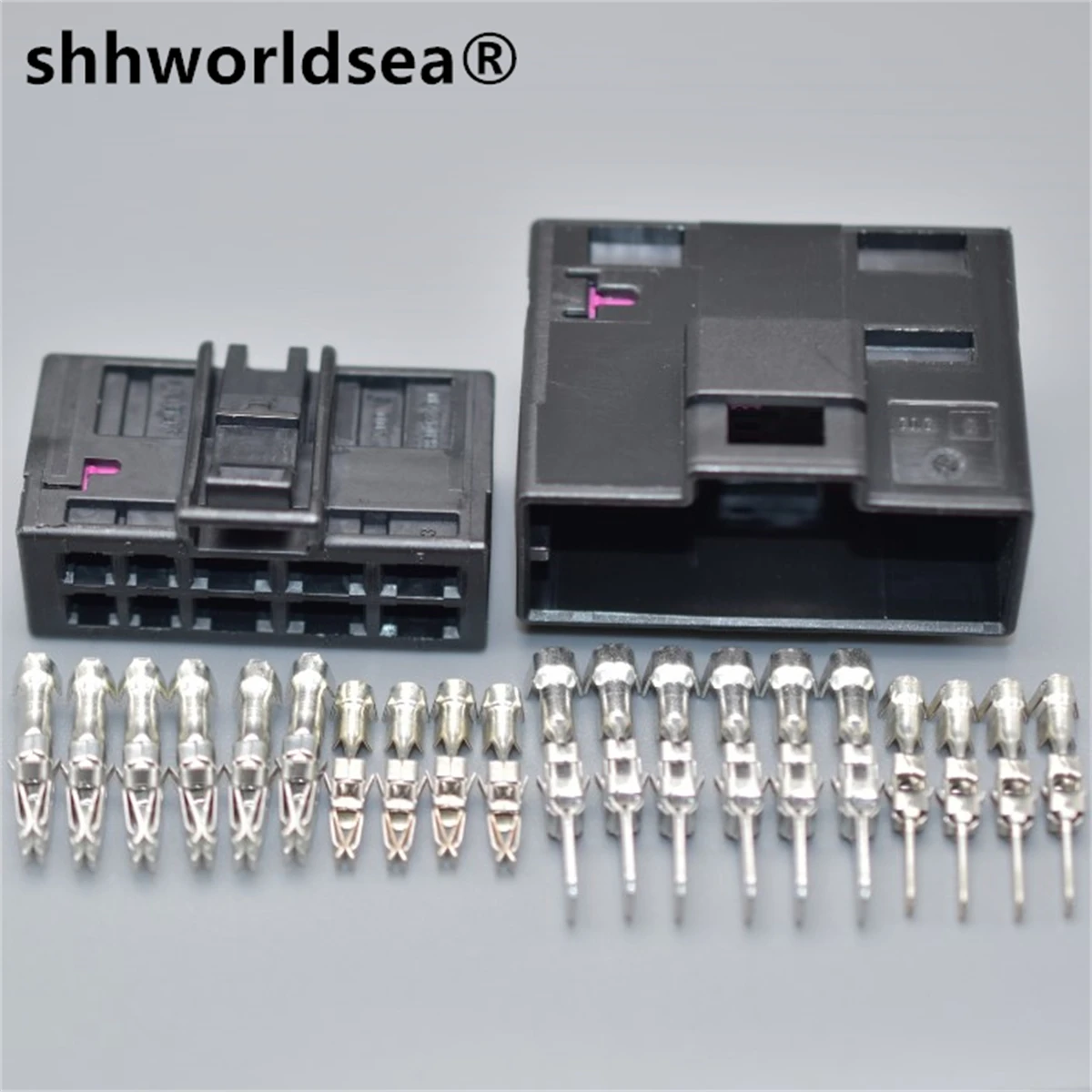 

shhworldsea 10PIN CONNECTOR CONTACT PLUG FOR VW AUDI SKODA SEAT 8E0972710 8E0 972 710 7L0 972 762