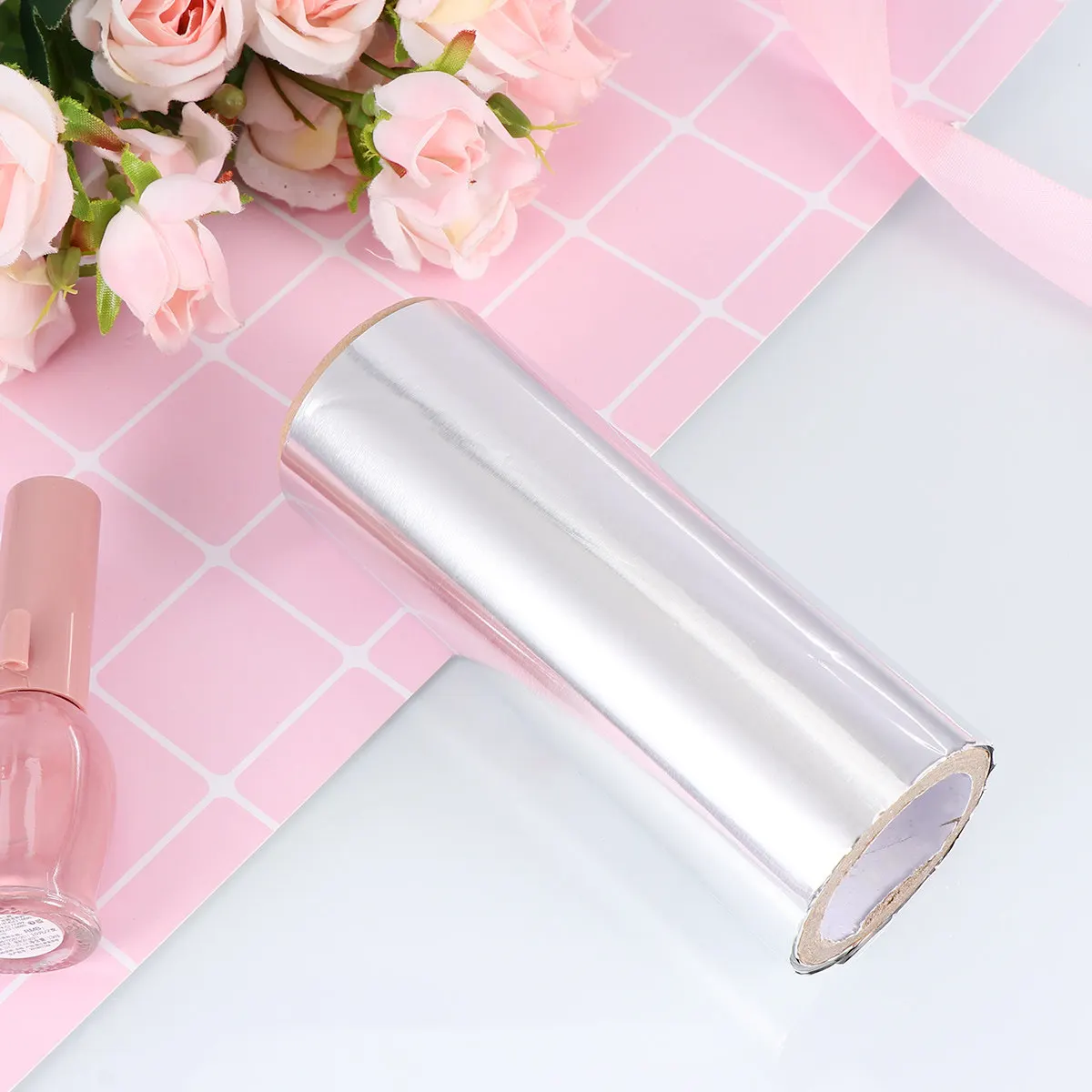 

Рулон профессиональной термостойкой фольги для химической завивки волос, толщиной 12 см, для окрашивания и укладки волос, для использования в салонах и парикмахерских