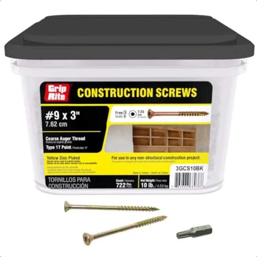 

10LB 9X3 CONST Screw