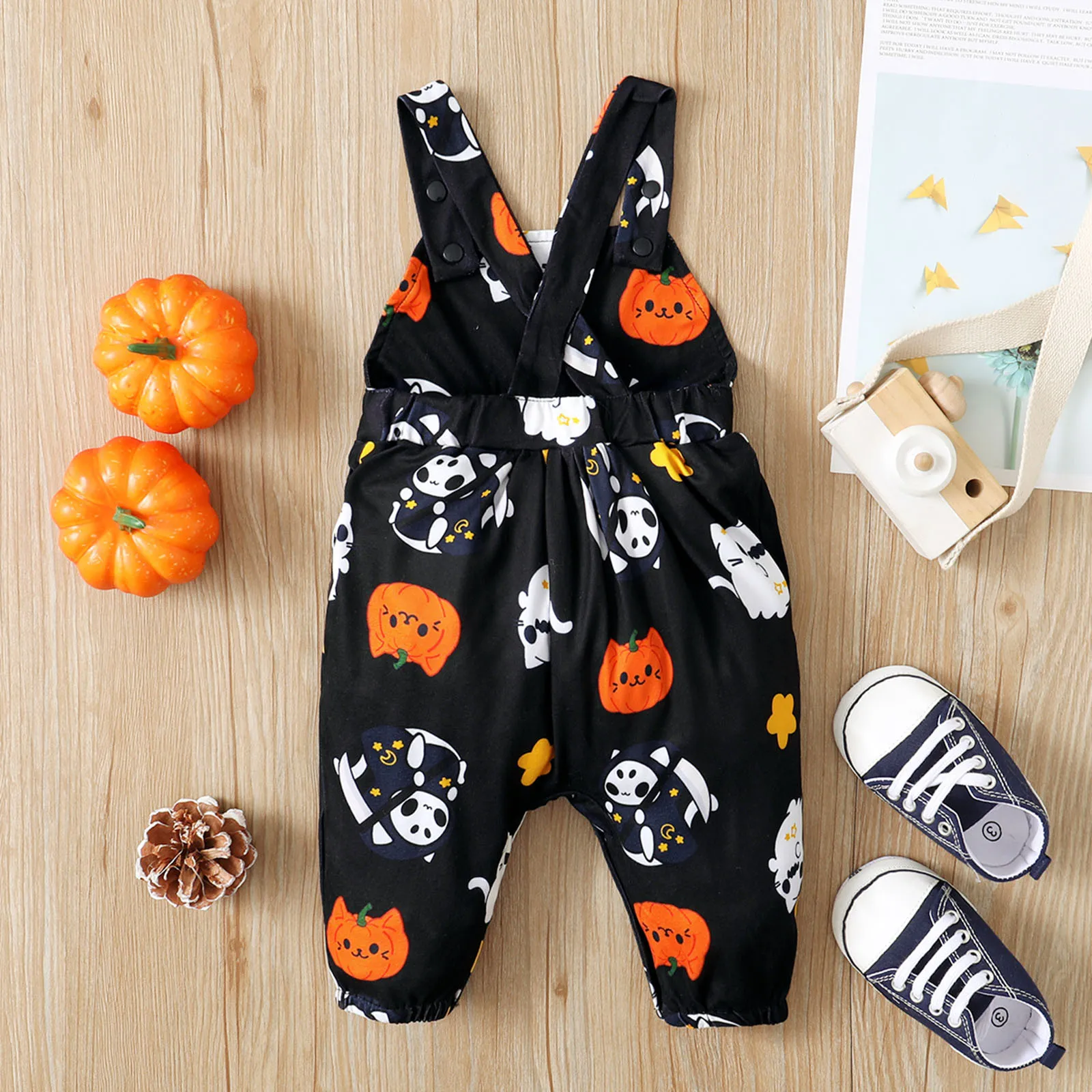 Infant Baby Boys Girls Rompers Halloween Costumes Sleeveless Romper Bodysuit Cartoon Jumpsuits Halloween Costumes 6 12 18 Months