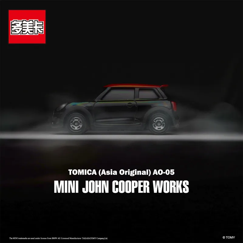 Takara Tomy Tomica AO-05 Mini John Cooper Works Diecast Car Model 1/57 Scale Asia Limited Toy Gift for Boys Kids