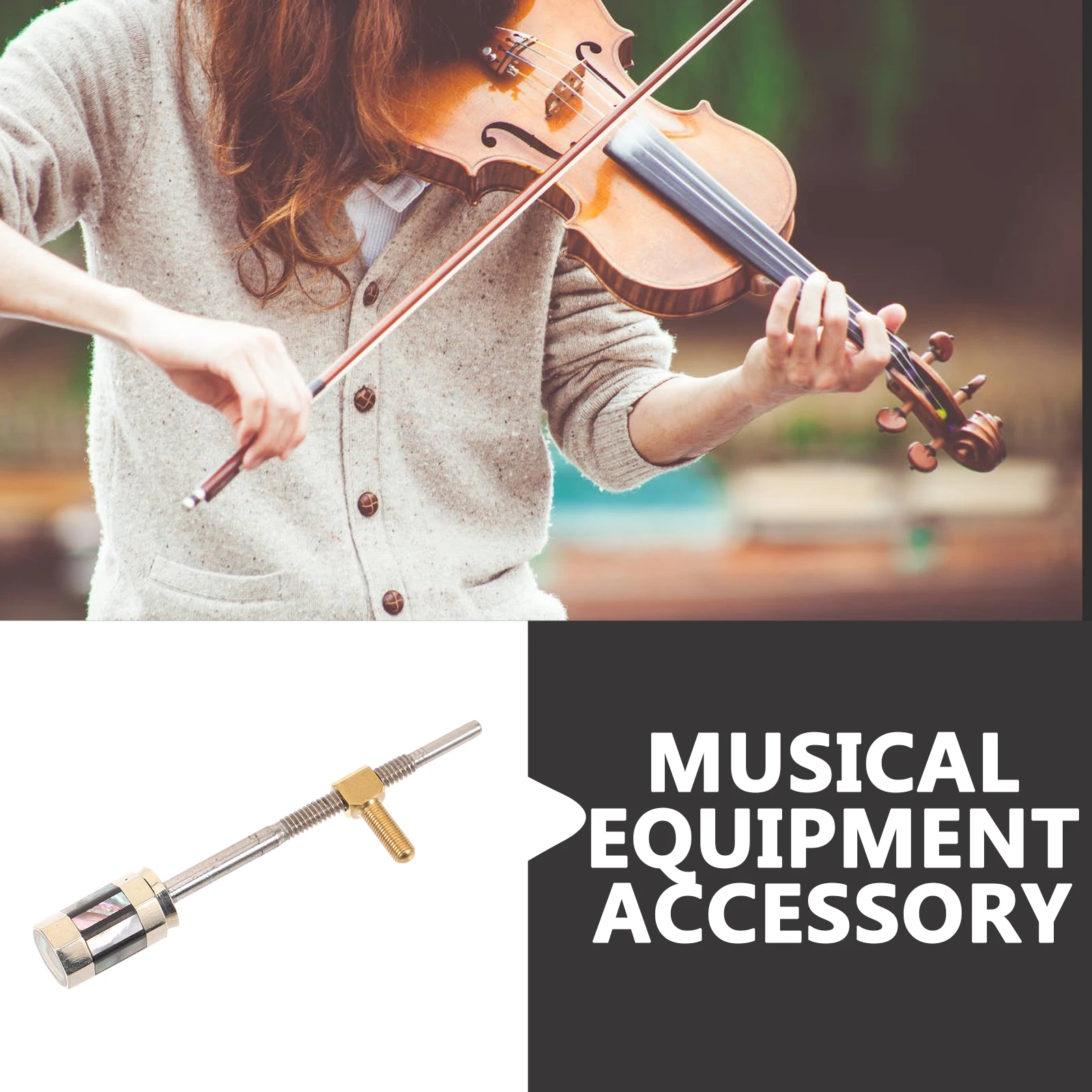 

Premium Metal Violin Bow Frog Screw Replacement Durable Strong Support Ergonomic Lightweight Portable Easy Install Practical