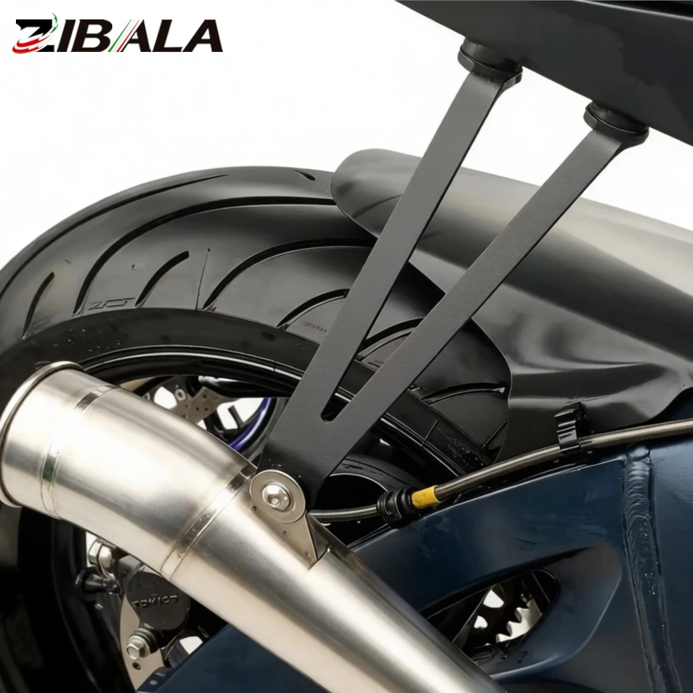 

GSX R600 Motorcycle Exhaust Hanger For SUZUKI GSX-R600 GSX-R750 2008 2009 2010 GSXR 750 Muffler Support Bracket Holder Bracket