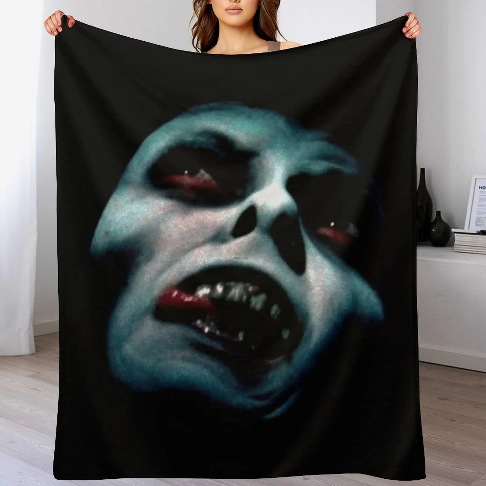 The Exorcist Essential . Throw Blanket Shaggy Furry Soft Blanket for Bedroom Living Room