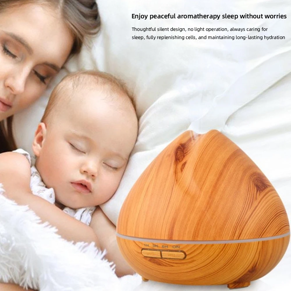 

Diffuser with 7 Color LED, Ultrasonic Essential Oil Humidifier for