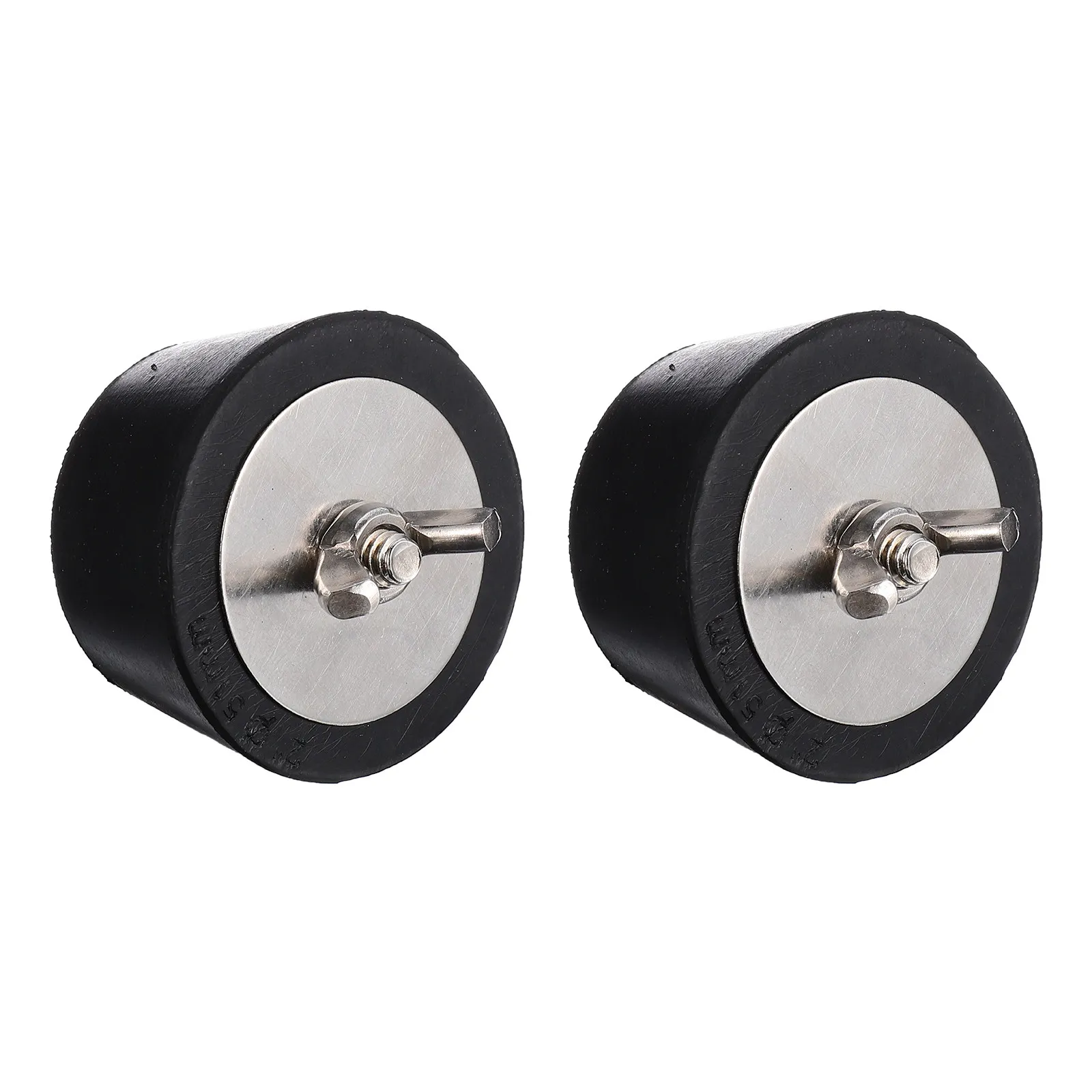 2Pcs 51Mm Pool Winterizing Plug Heavy-Duty Rubber with Stainless Screw Seal Winter Plug for Swimming Pool Return Line Frostproof