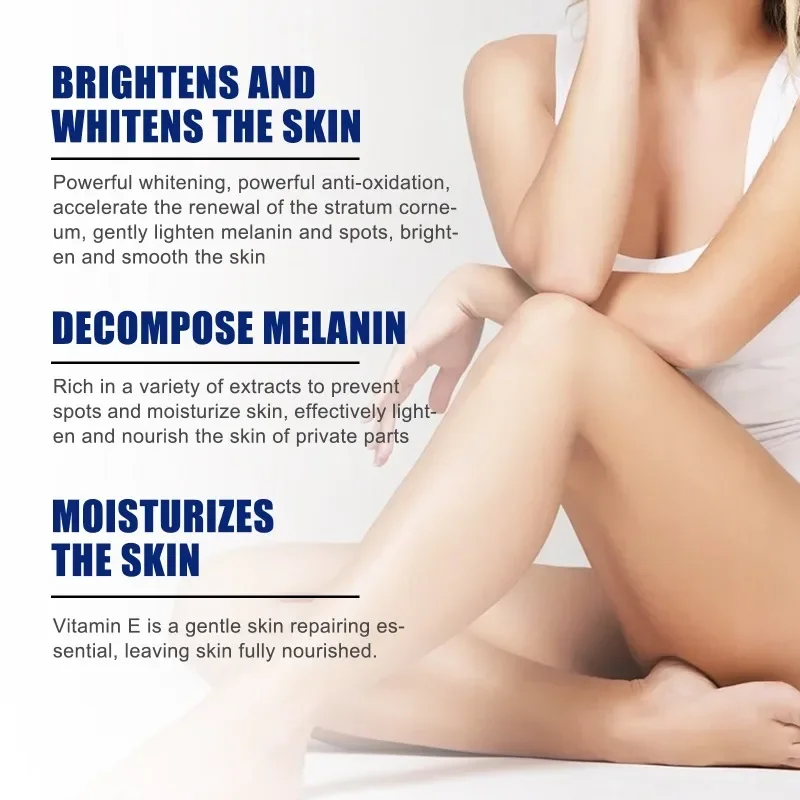 Sdatter Whitening Cream Removing Melanin Armpit Thigh Inner Intimate Area Fade Underarm Knee Joint Private Parts Dark Brighten b