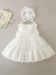 Robe De Communion Baby Girl Dresses Infant Princess Wedding Gowns Birthday Formal Dress For Girls