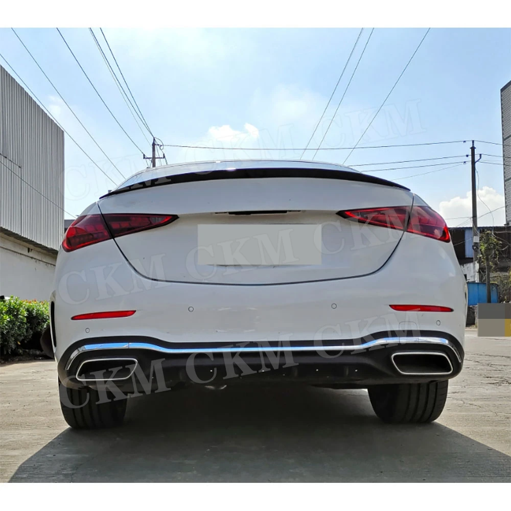 

Car Rear Trunk Boot Lip Spoiler for Mercedes Benz C Class W206 2022+ Rear Spoiler Wing Lip Body Kits