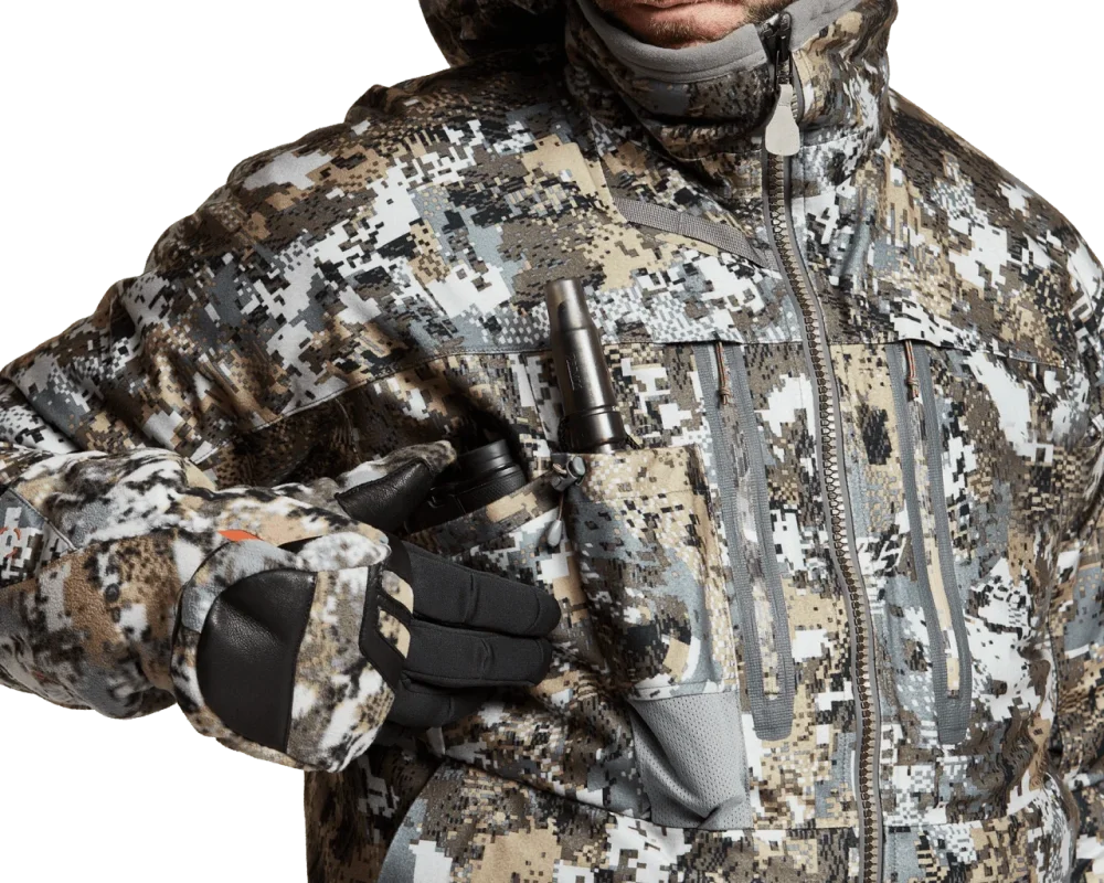Ainfad Herren Herbst-Winter Tarnmuster Wasserdichte Isolierte Angeljacke, Aerolite-Jagdbekleidung – Detail 19