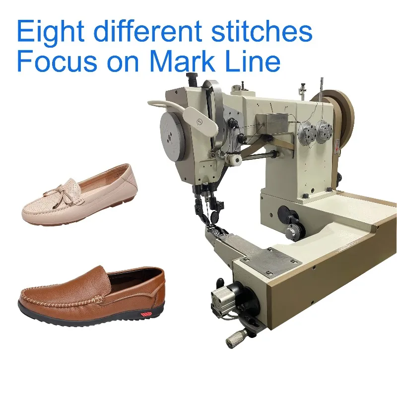 Double  Pattern Making Shoe Moccasin Sewing Machine Shoe Making Machine