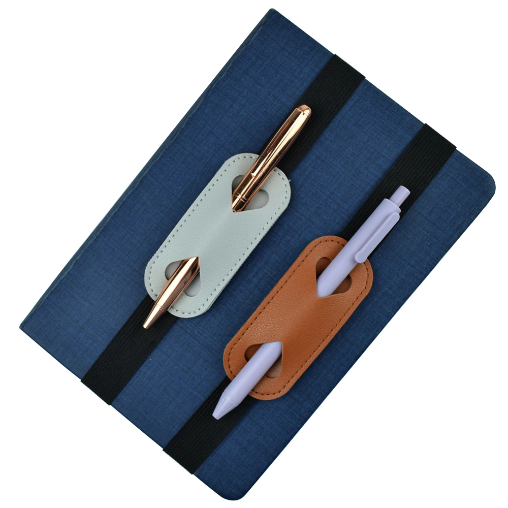 Elastic PU Leather Pen Holder Band for Notebook Covers Journals and Books Accessories Keep Writing Tools Handy
