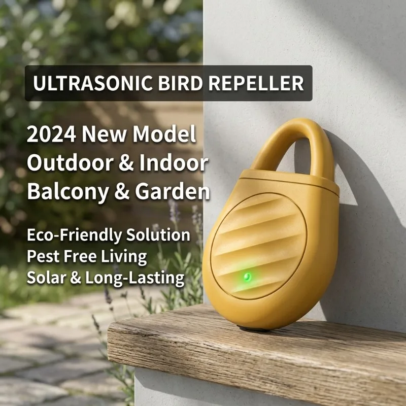 Image of Neuer Ultraschall-Vogelvertreiber Speziell für Haus und Balkon Effektiv gegen Tauben Umweltfreundliches Gerät Geeignet für den Außenbereich