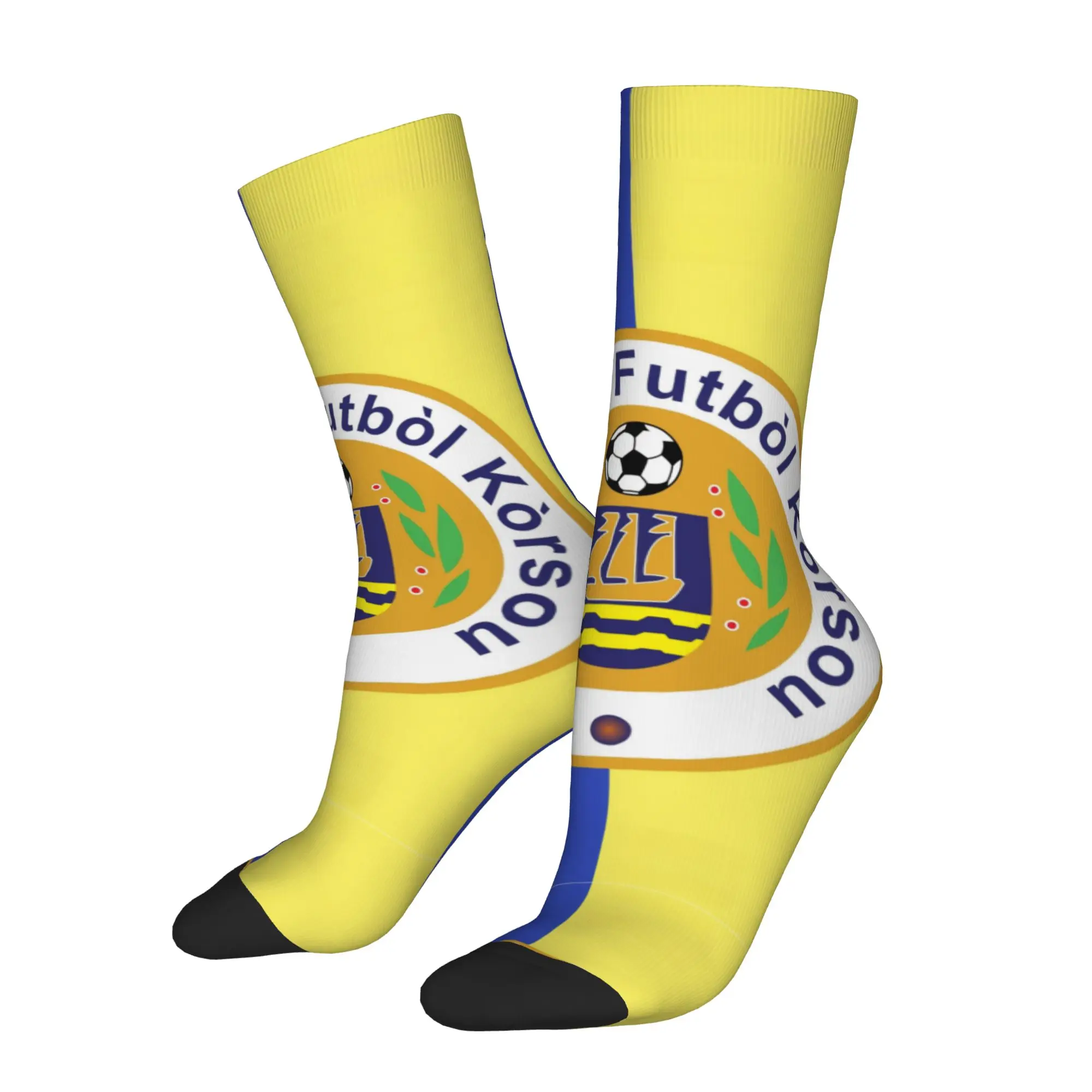 Hip Hop Vintage Curacao Crazy Men's compression Socks Unisex  Street Style Pattern Printed Funny Sock Match Day Essentials