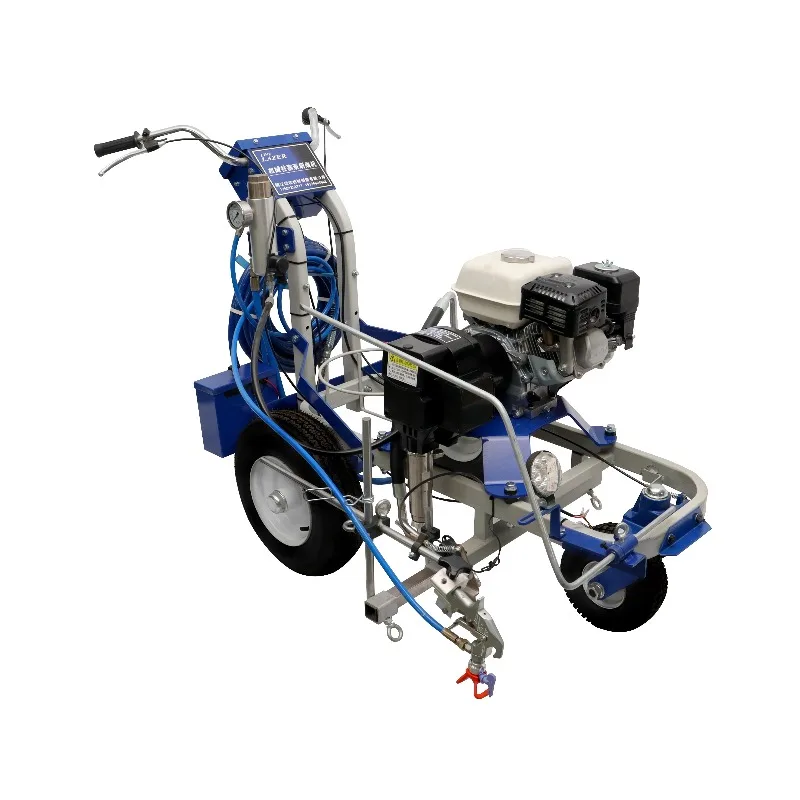 High Quality 6.5HP  Engine Mechanical Plunger Pump Cold Spray Marking Machine With Laser Pointer