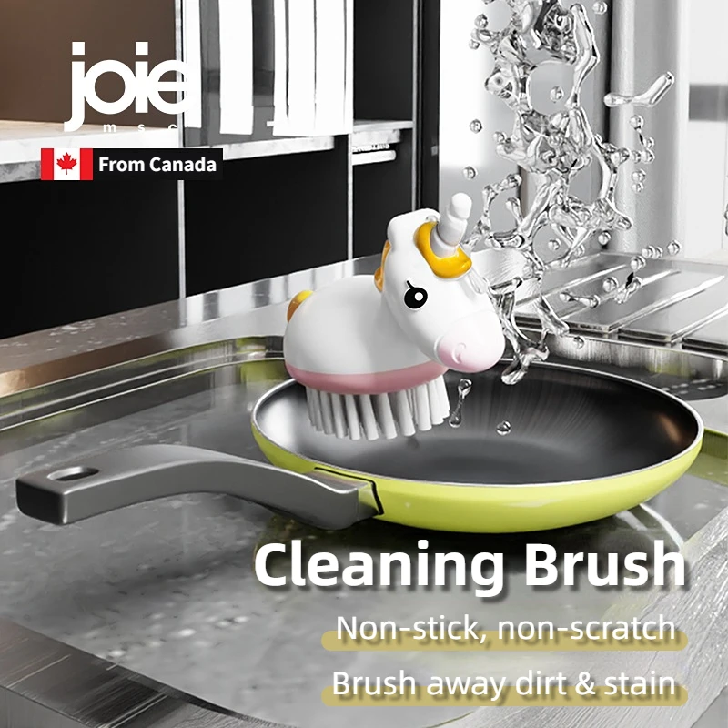 joie Kitchen Brush Cleaner Household Pot Scrubber Pot Cleaning Tool Shoe Brush Multi-functional Small Brush Hard Bristle