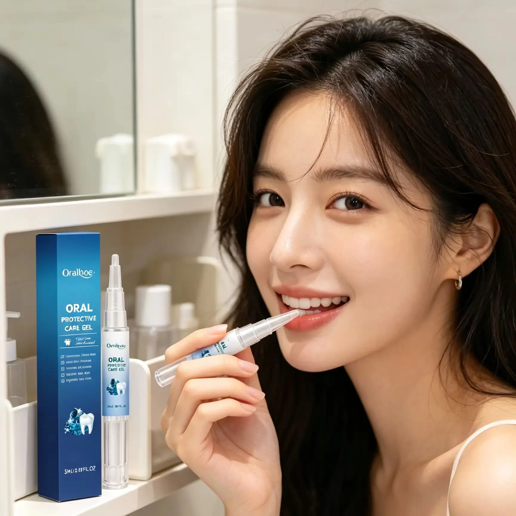 Oralhoe Gum Repair Gel Strengthening Gum Care Teeth Stain Remover Gum Health Improvement Dental Care Products Gum Protection Gel