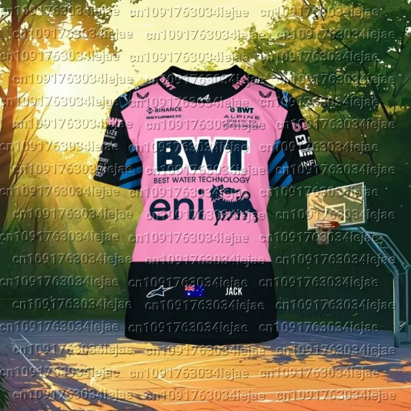 

Formula 1 Team Racing 3D Print T-Shirt BWT F1 Team 2025 Australia Team Jack Doohan Jersey Authorized Racing F1 Team