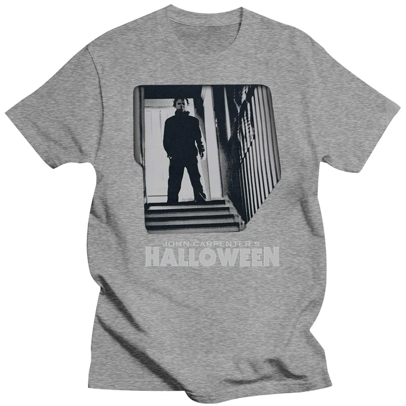 Michael Stairs Pour Homme Men\'s High Quality Tees Shotdeadinthehead Official Halloween oversized t shirt  men clothing Myers