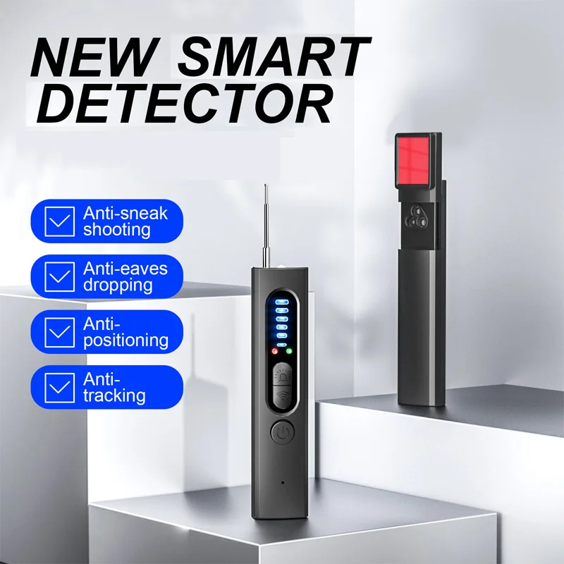 X13 Wireless Signal Smart Detector Hotel Anti Eavesdropping GPS Positioning Camera Pinhole Photography Hidden Lens Detect Alarm