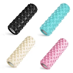 Yoga Column Gym Pilates Foam Roller, rullo in schiuma-massaggio dei tessuti profondi, rullo per il rilassamento muscolare per alleviare il dolore alla schiena