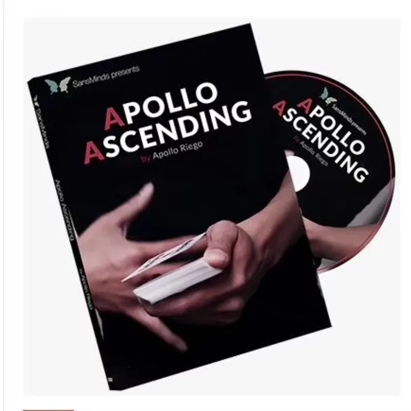 

Apollo Ascending (DVD and Gimmicks) Close Up Magic Tricks Card Magia Props Illusion Street Magie Professional Magician Bar Trick