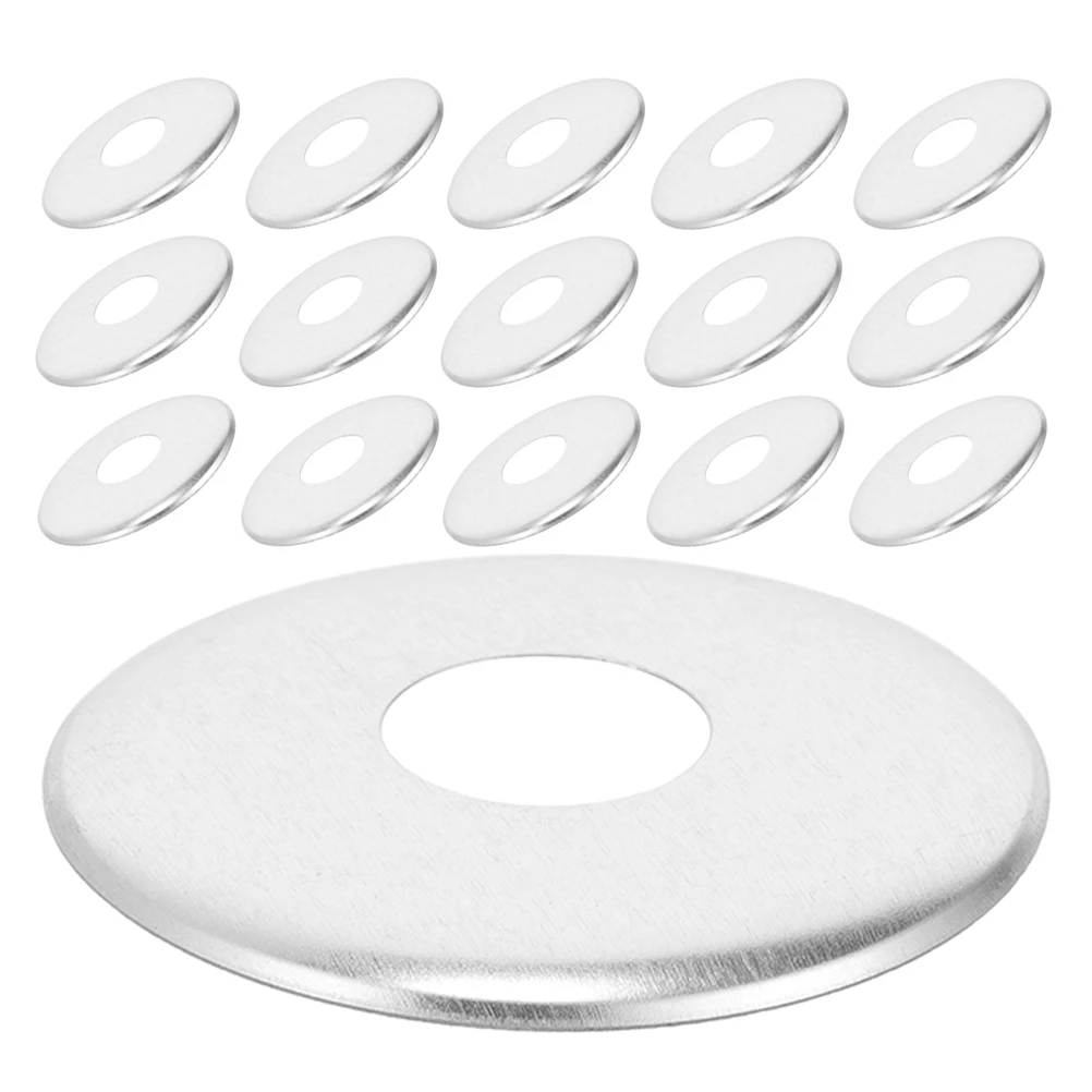 20 Buah Pelat Penampung Panas Penutup Dekoratif Kepala Sprinkler Kebakaran untuk Insiden Kebakaran di Gedung Besar