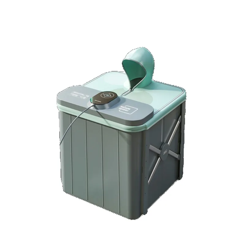 Foldable Heated Adult Bath Tub Portable Insulated Winter Home Use
