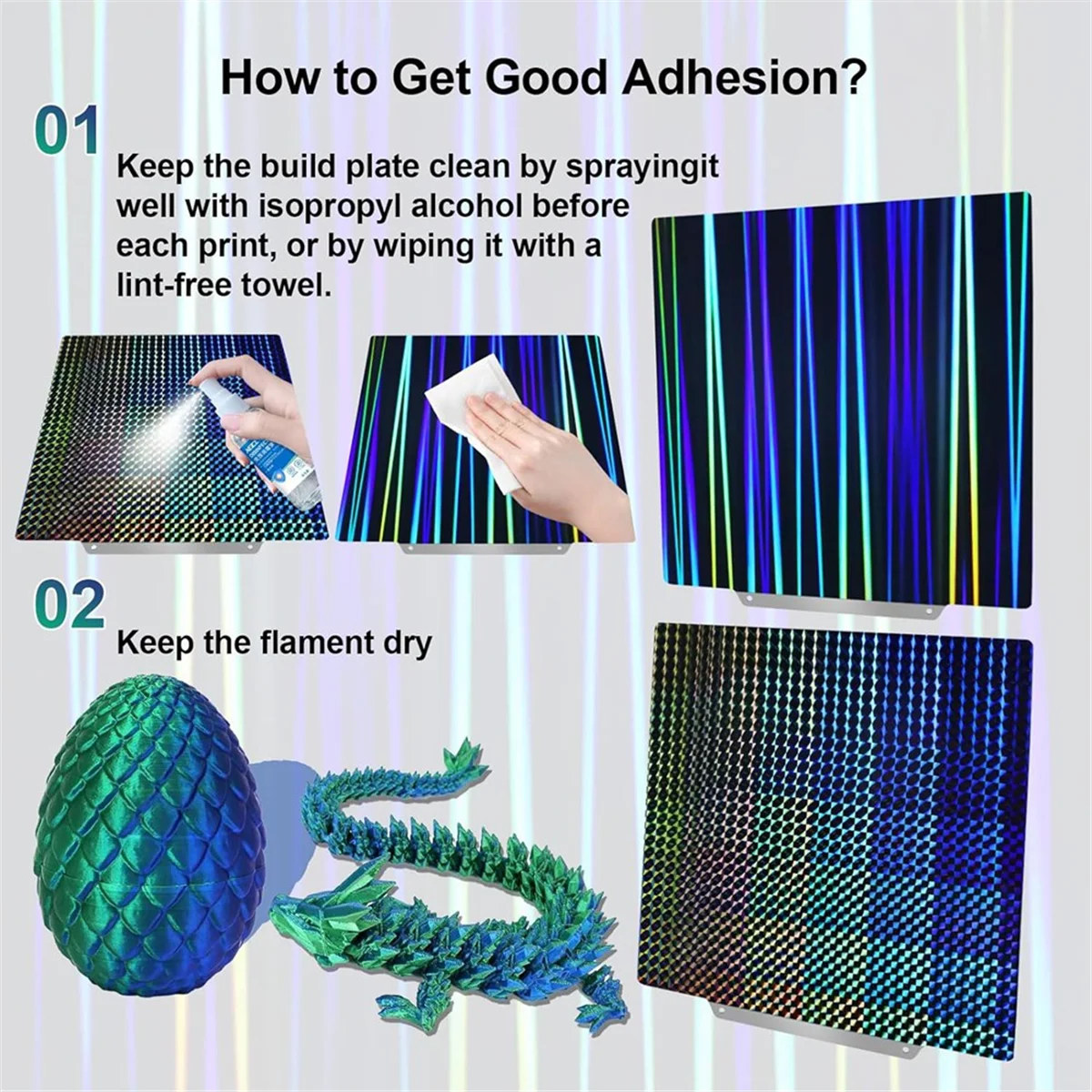 Pelat Pembuatan H1H Bertekstur 235X235Mm Tanpa Pelat Magnetik, Lembaran Baja Pegas H1H untuk Ender 3/Ender untuk 2/3/3 Pro/4/4 Pro