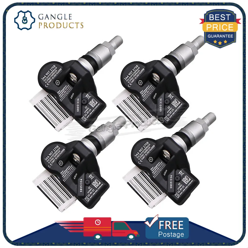 مستشعر ضغط TPMS ، أنظمة مراقبة الإطارات ، MHz ، 3AA907275B ، فولكسفاغن سي سي ، تيغوان ، باسات ، 4 * * * * *