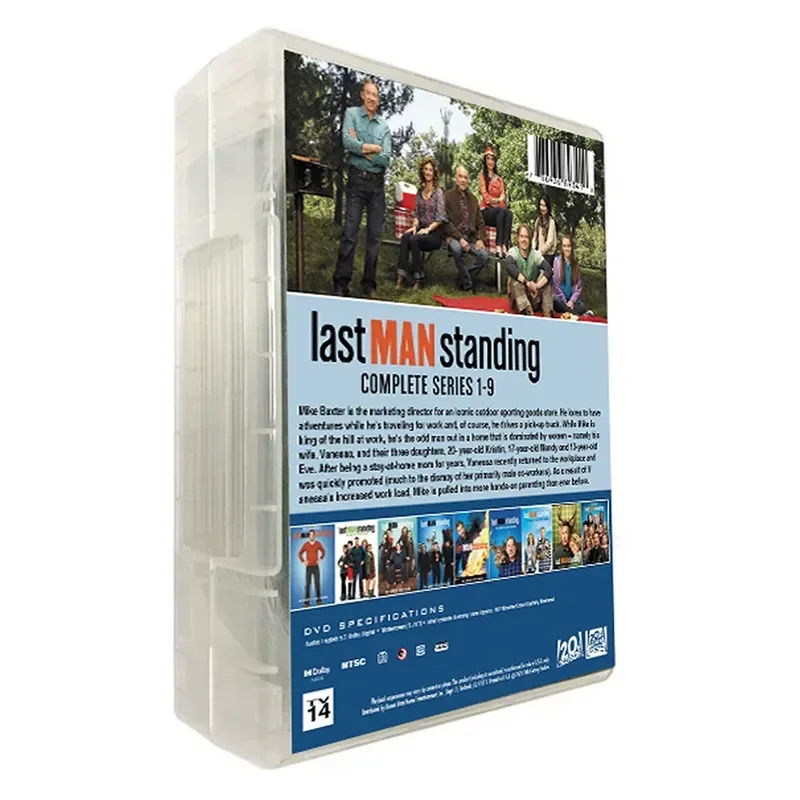 The Last Man Standing Season 1 to 9 DVD Set 27 Discs Original English Version