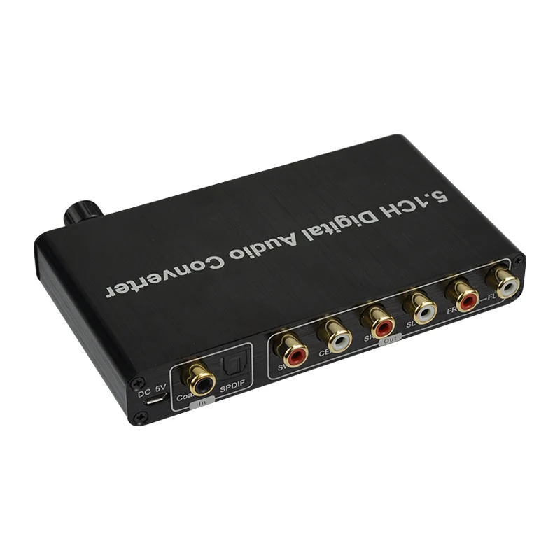 5.1ch Digital O Converter DTS / AC3 Dolby Decoding SPDIF Input To 5.1