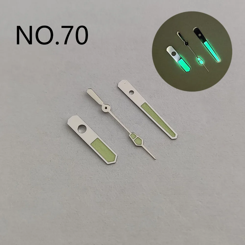 NH35 watch hands watch accessories NH35 hands nh36 hands pointer green luminous hands fit NH35 NH36 movement NH35 watch parts