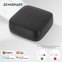 Zigbee Smart IR Remote Control DIY Learning Universal Infrared Remote for Air-con TV Box Fan Work with Tuya Homekit via M1M6 Hub