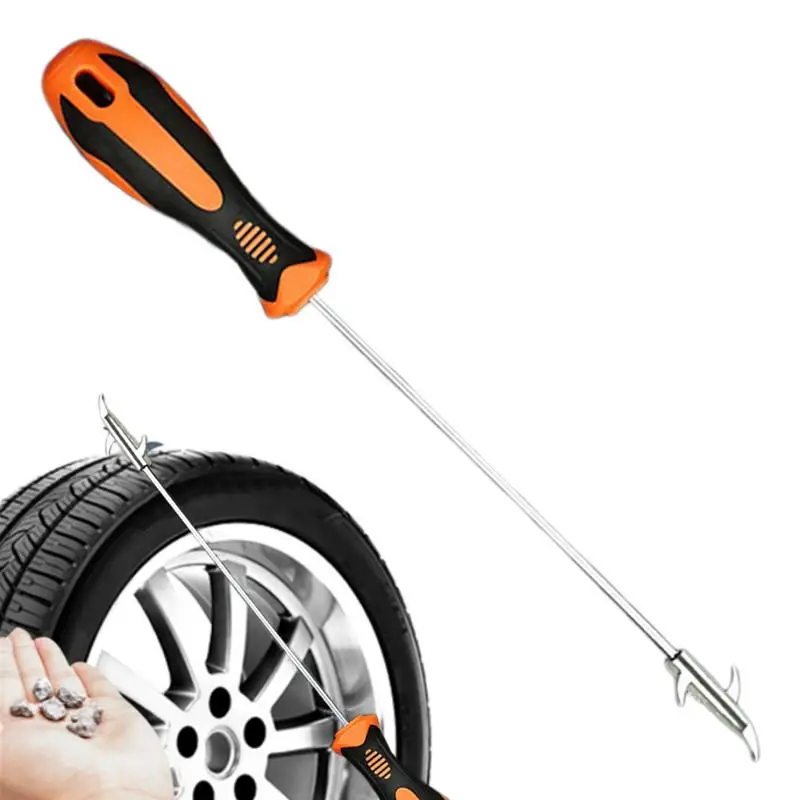

Tire Cleaning Hook Screwdriver Accessory Car Tire Stone Cleaner Stone Remover Tire Stone Cleaning Hook Auto Tire Stones Removal