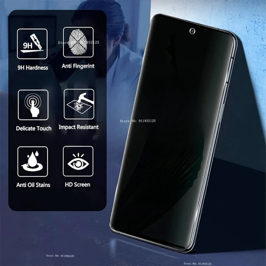 3-5PCS Privacy Anti Spy Peeping Hydrogel Protective Film For Realme GT 6 6T Screen Protector For Realme GT Neo 6 SE Soft Film