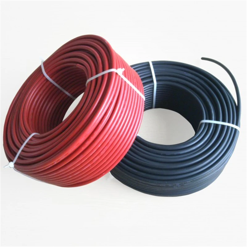 50 Meters/Roll 4mm2 (12AWG) Photovoltaic Cable TUV Cable for PV Panels Connection PV Cable With UV Approval Best Quality