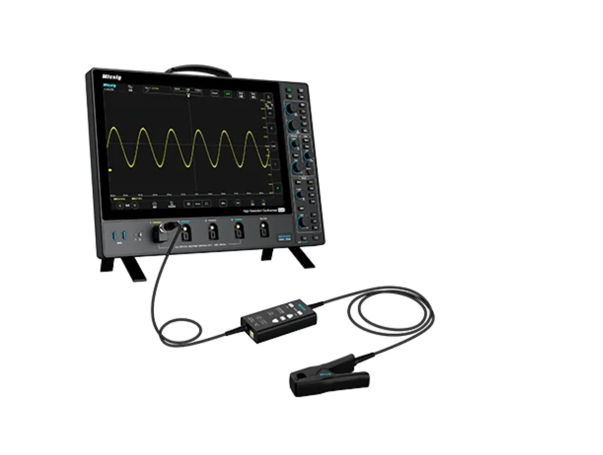 Micsig CP2100A/B AC/DC Current Probes 2.5MHz 10A/100A Maximum Measurable Current 100Apk 70.7Arms (DC+ACpk)z 10A 100A